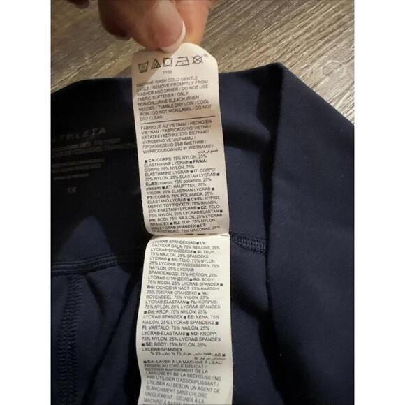 Athleta Transcend 7/8 Tight Legging Athleisure Gym Active Yoga 1X - Picture 12 of 15